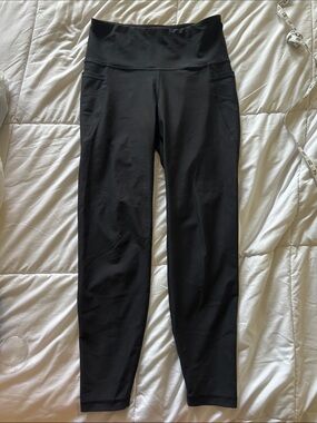 Old Navy Black High-Waist Leggings with Side Pockets